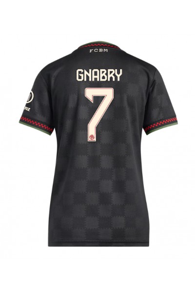 Bayern Munich Serge Gnabry #7 Jalkapallovaatteet Naisten Kolmaspaita 2025-26 Lyhythihainen Bayern Munich Serge Gnabry #7 Jalkapallovaatteet Naisten Kolmaspaita 2025-26 Lyhythihainen